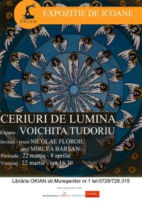 Expozitie de icoane “Ceruri de Lumina” expune Voichita Tudoriu