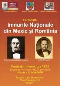 Expozitia “Istoria Imnurilor Nationale din Mexic si Romania” la Muzeul “Casa Muresenilor”