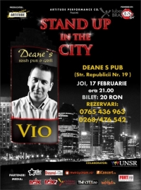 Stand Up In The City cu Viorel Dragu aka VIO in Deane's Pub