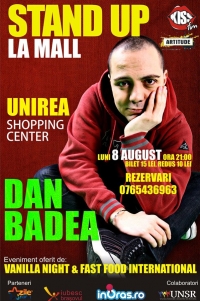 Stand UP la mall cu Dan Badea