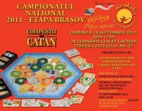 Campionatul National de Colonistii din Catan, etapa locala Brasov, in data de 18 septembrie