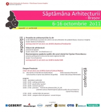 Saptamana Arhitecturii Brasov, 6-16 octombrie