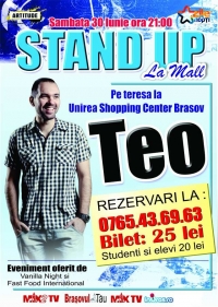 Stand up la mall cu Teo