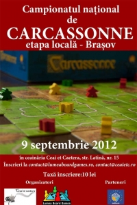 Campionatul Naţional de Carcassonne - etapa locală Braşov