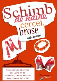 Schimb de haine, cercei, broșe, coliere și alte accesorii