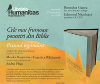 Lansarea cărții "Cele mai frumoase povestiri din Biblie"