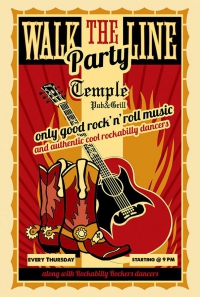 Walk the line - Rock'n Roll Night @ Temple Pub&Grill