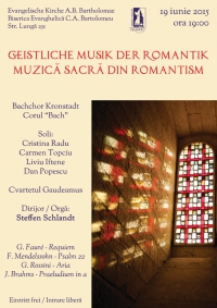 Muzică sacră din romantism în compania Corului Bach