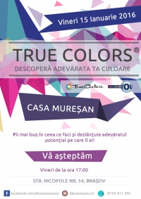 Seminar de Auto-Cunoastere si Dezvoltare Personala True Colors