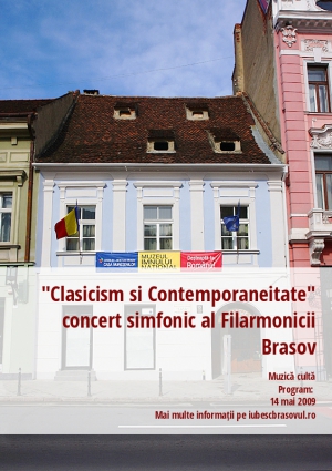 "Clasicism si Contemporaneitate" concert simfonic al Filarmonicii Brasov