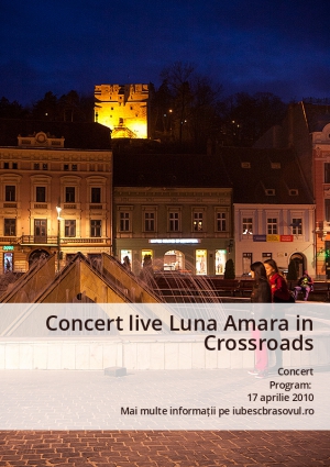 Concert live Luna Amara in Crossroads