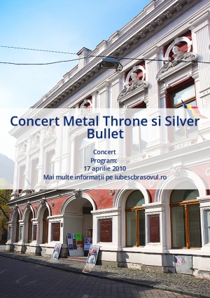Concert Metal Throne si Silver Bullet