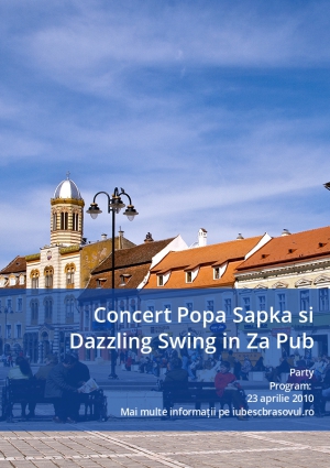 Concert Popa Sapka si Dazzling Swing in Za Pub