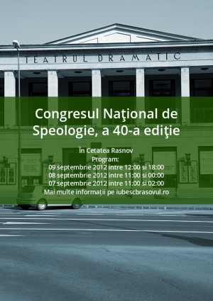 Congresul Naţional de Speologie, a 40-a ediţie