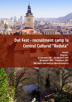 Dot Fest - recruitment camp la Centrul Cultural "Reduta"