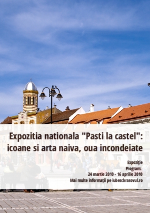 Expozitia nationala "Pasti la castel": icoane si arta naiva, oua incondeiate