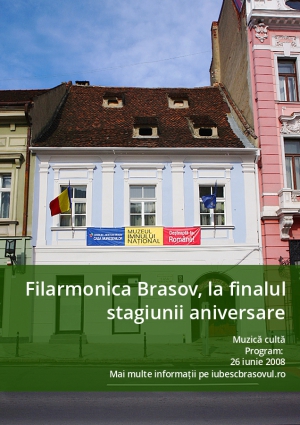 Filarmonica Brasov, la finalul stagiunii aniversare