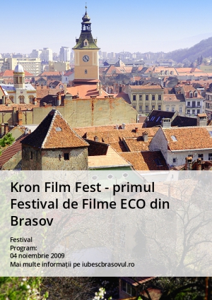 Kron Film Fest - primul Festival de Filme ECO din Brasov