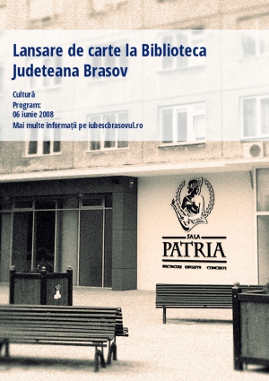 Lansare de carte la Biblioteca Judeteana Brasov