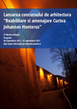 Lansarea concursului de arhitectura "Reabilitare si amenajare Curtea Johannes Honterus"