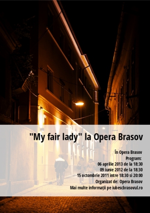 "My fair lady" la Opera Brasov