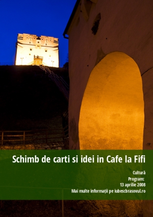 Schimb de carti si idei in Cafe la Fifi