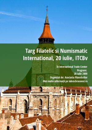 Targ Filatelic si Numismatic International, 20 iulie, ITCBv