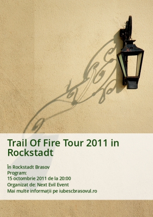 Trail Of Fire Tour 2011 in Rockstadt