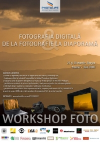 Doua workshop-uri despre fotografia digitala si diaporama