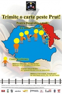 “Trimite o carte peste Prut” o campanie de colectare de carte romaneasca pentru Basarabia