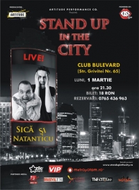Stand Up In The City cu Marius Coanda (aka Sica) si Cosmin Natanticu