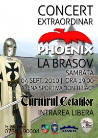 Concert PHOENIX in cadrul Festivalului Medieval "Turnirul Cetatilor" 2010