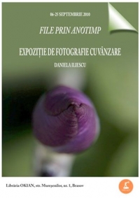 Expozitia de fotografie "File prin anotimp" autoare Daniela Iliescu