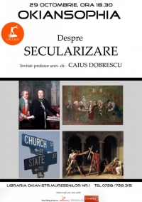 Despre secularizare la Okiansophia in libraria Okian