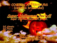 Halloween party in Cocoon Afterhours cu Dj Gran'pa Fla, dj Horia si dj Alessio