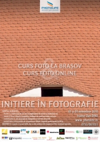 Curs de initiere in fotografie alaturi de Dan Dinu - Photolife, incepand din 1 noiembrie