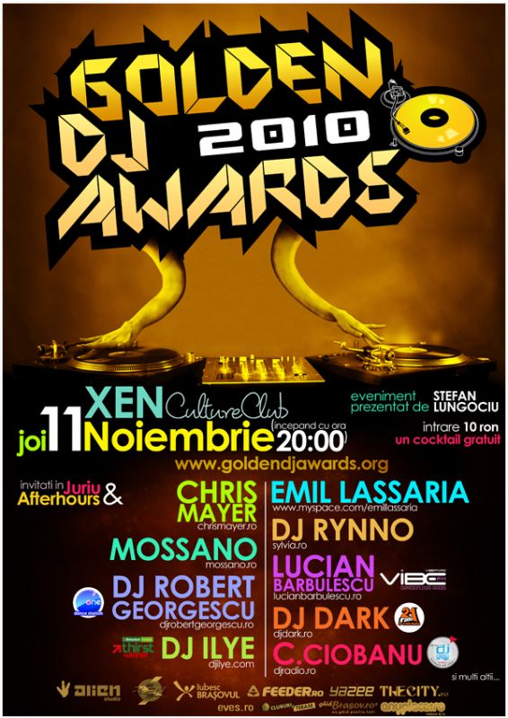 Brasov Golden DJ Awards 2010