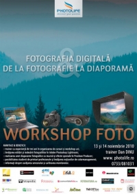 Workshop de fotografie: Lightroom si Proshow – doua programe ce fac viata fotografilor mai usoara