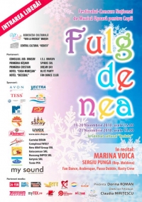 Festivalul - Concurs National de Muzica Usoara pentru Copii "Fulg de nea"