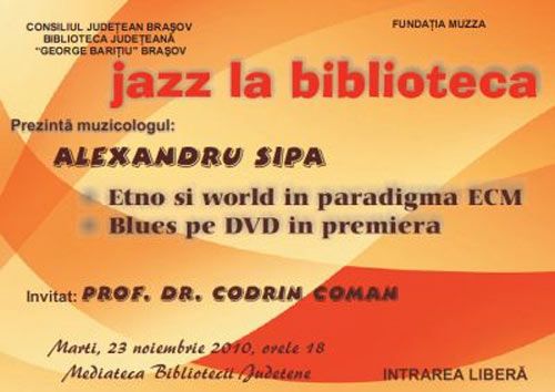 Discutii la clubul de jazz pe tema: Etno si world in paradigma ECM