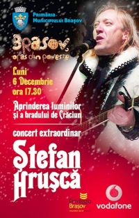 Concert Stefan Hrusca in Piata Sfatului Brasov