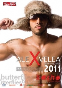 Alex Velea in Kasho Club Brasov pe 6 ianuarie