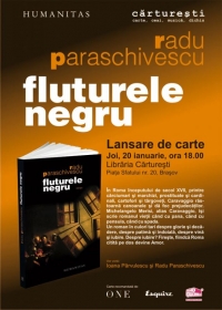 Lansarea cartii "Fluturele Negru" de Radu Paraschivescu in libraria Carturesti