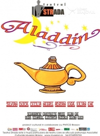 Spectacolul pentru copii "Aladdin" la Teatrul Strada