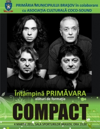 Concert Compact la Sala Sporturilor din Brasov