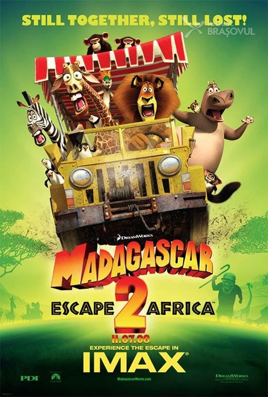 Filmul Madagascar 2 la "Seara filmului pentru copii"