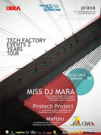 Miss Dj Mara, Protech Project si Mafteo in club Prava