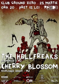 Concert The Hellfreaks & Cherry Blossom in Ground Zero Brasov