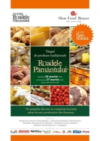 Targul Slow Food "Roadele Pamantului" in Piata Sfatului, 26-27 martie