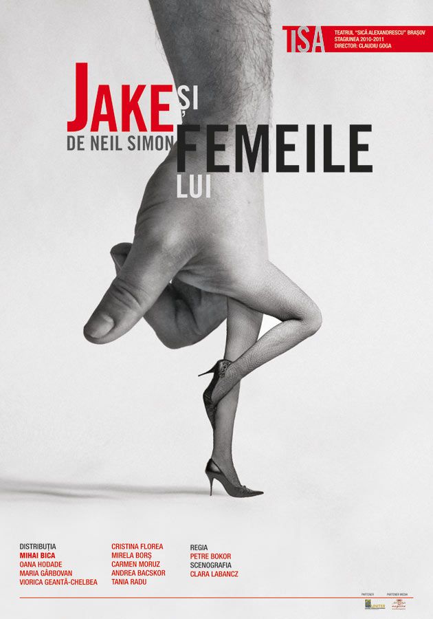 Piesa de teatru "Jake şi femeile lui" la Teatrul Dramatic "Sică Alexandrescu"